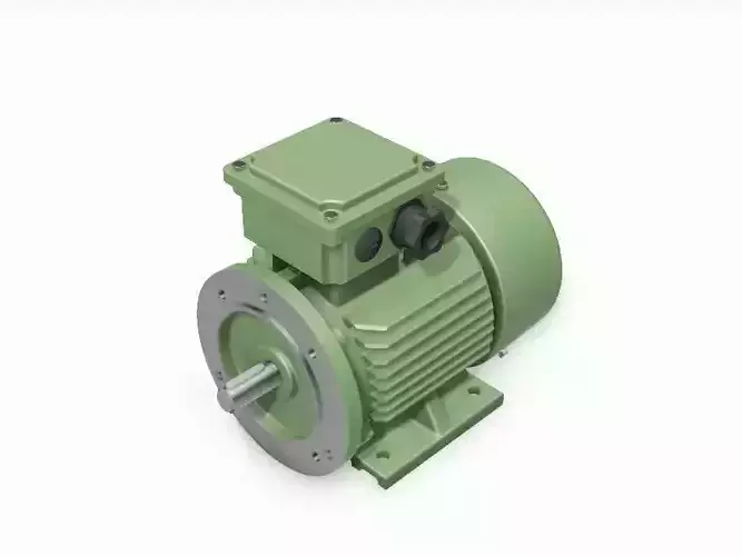 80 B34b Top IEC electric motor - 3D CAD model