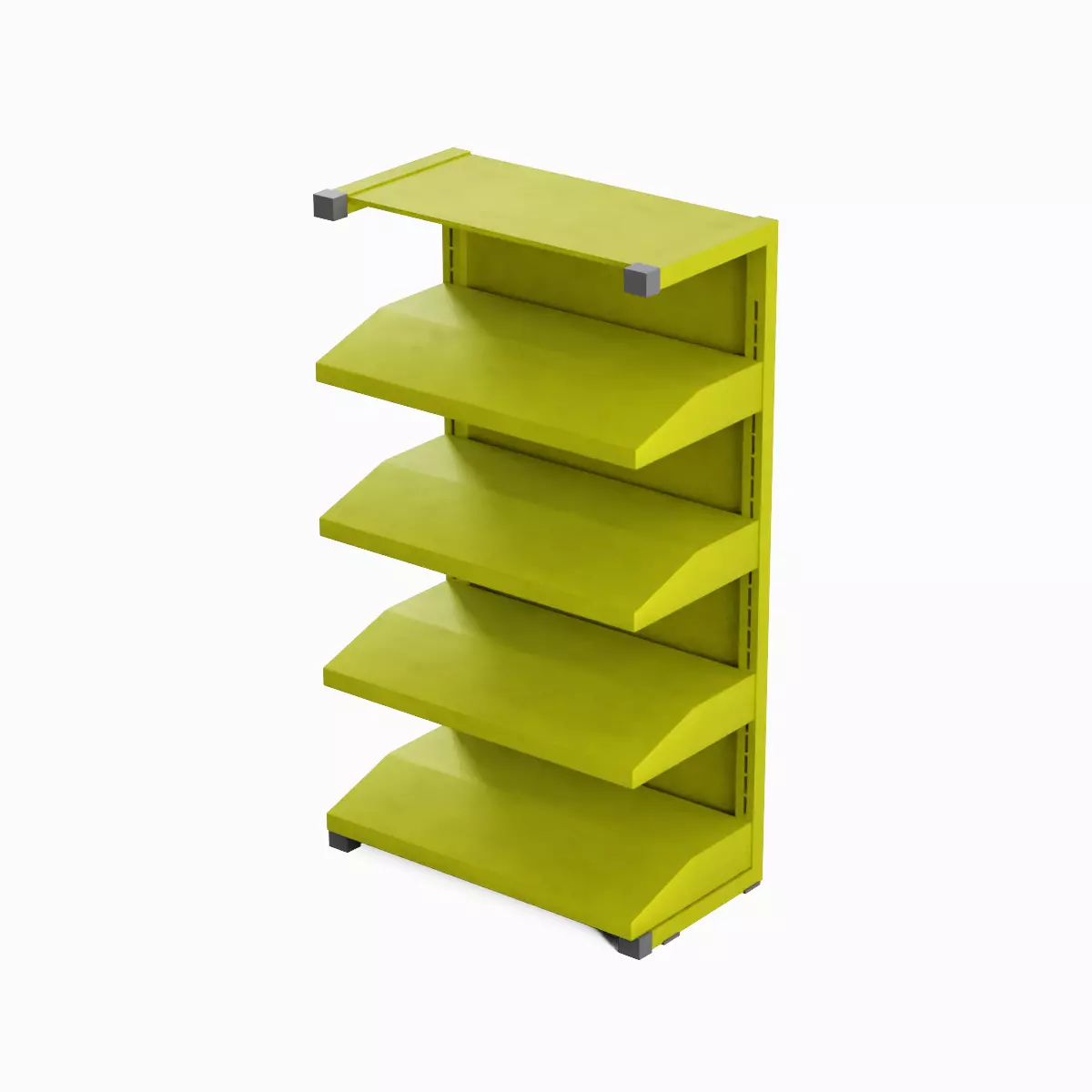 Medical Shelf 05 Low-poly 3D model_0
