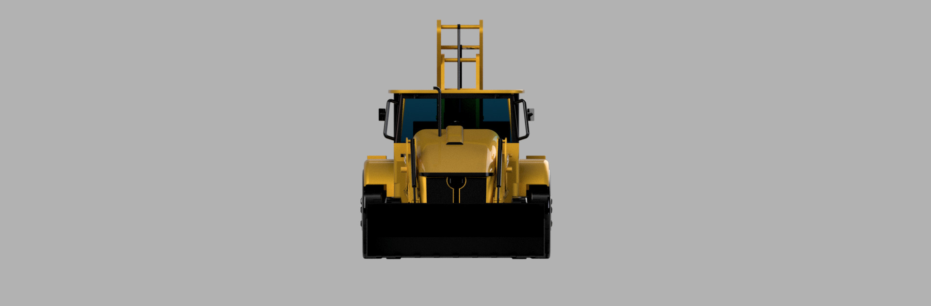 JCB 3D Model - Mechanical Design - STL and STEP Files 3D print model_4