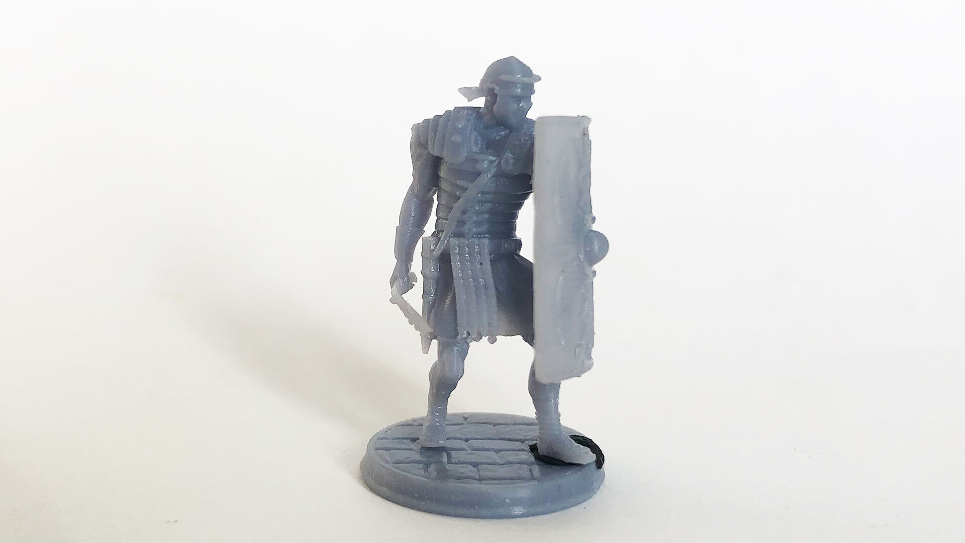LEGIONARY TESTUDO 5 SPEAR CORNER 3D print model_4