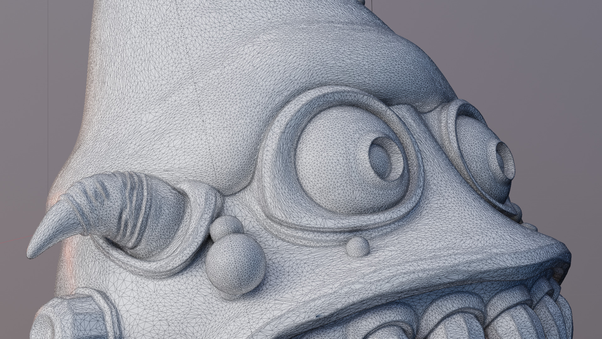 Jingle Maw 3D Printable Christmas Monster Mouth 3D print model_3