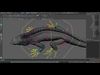 Iguana RIG 3D model_2