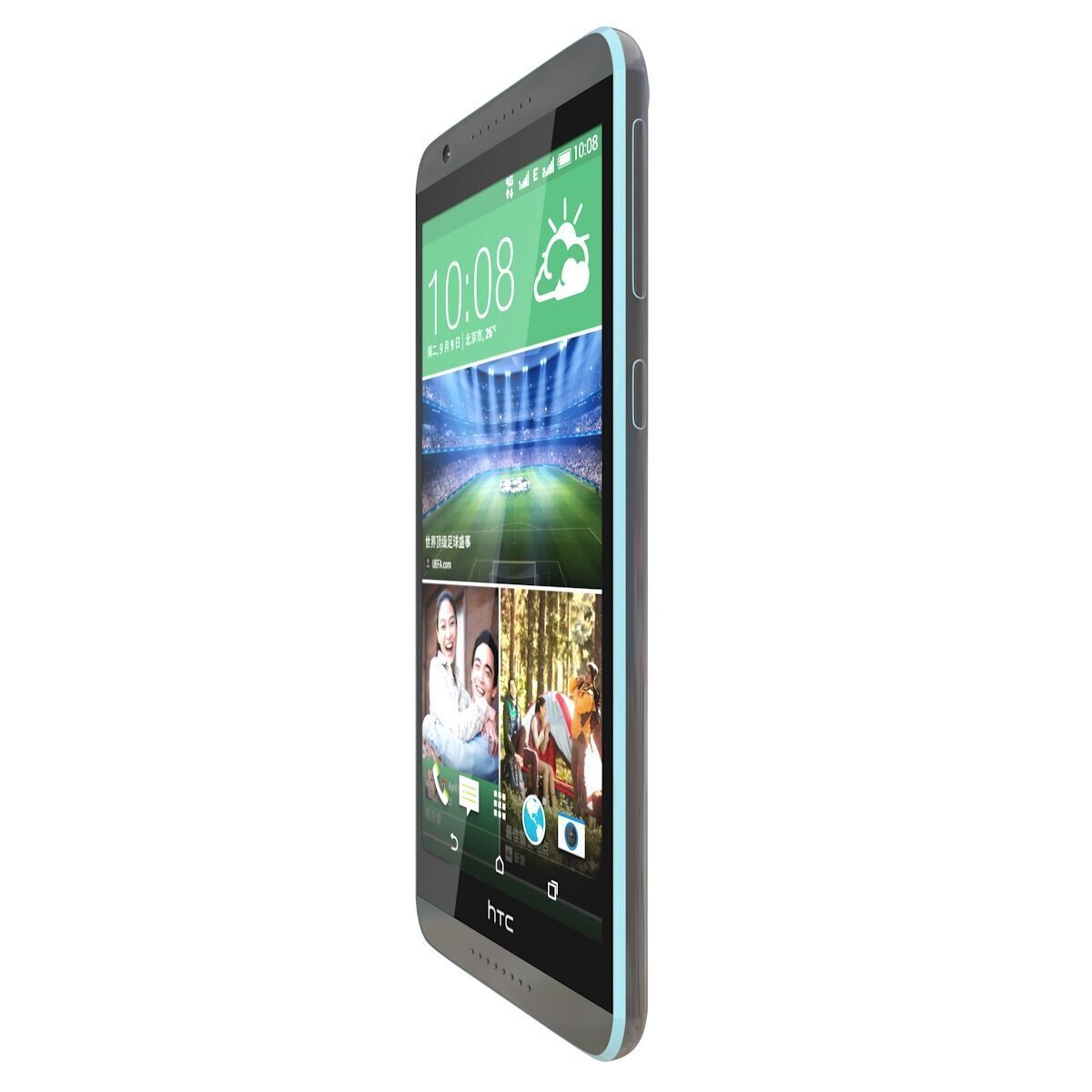 HTC Desire 820 Tuxedo Grey 3D model_5