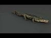Crocodile ANIMATED 3D model_1
