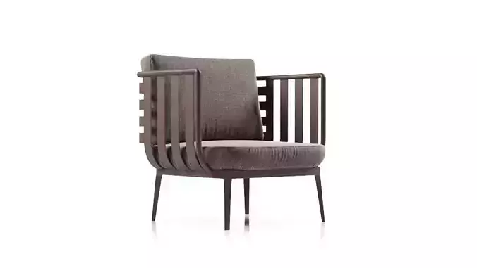 Armchair Roda Thea 3D model