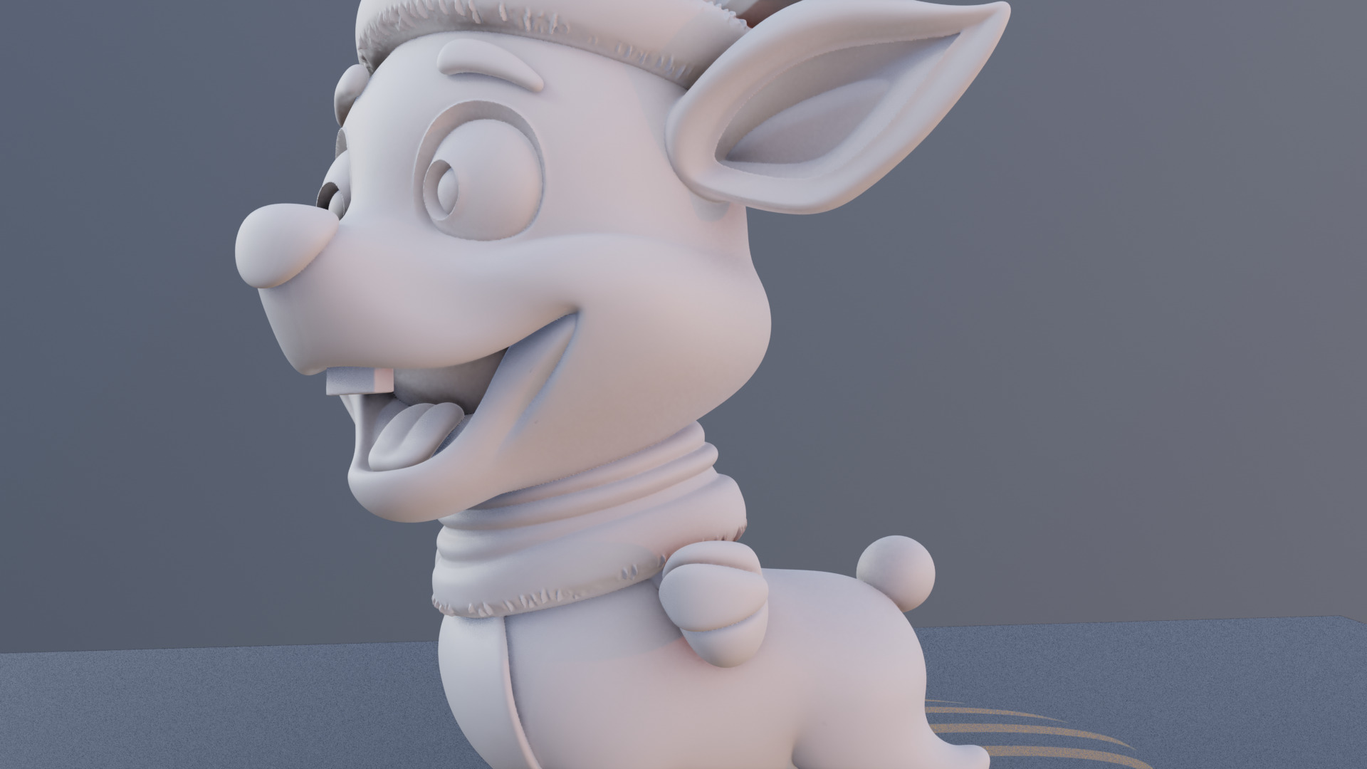 Christmas Reindeer 3D Printable Holiday Decor Model 3D print model_11