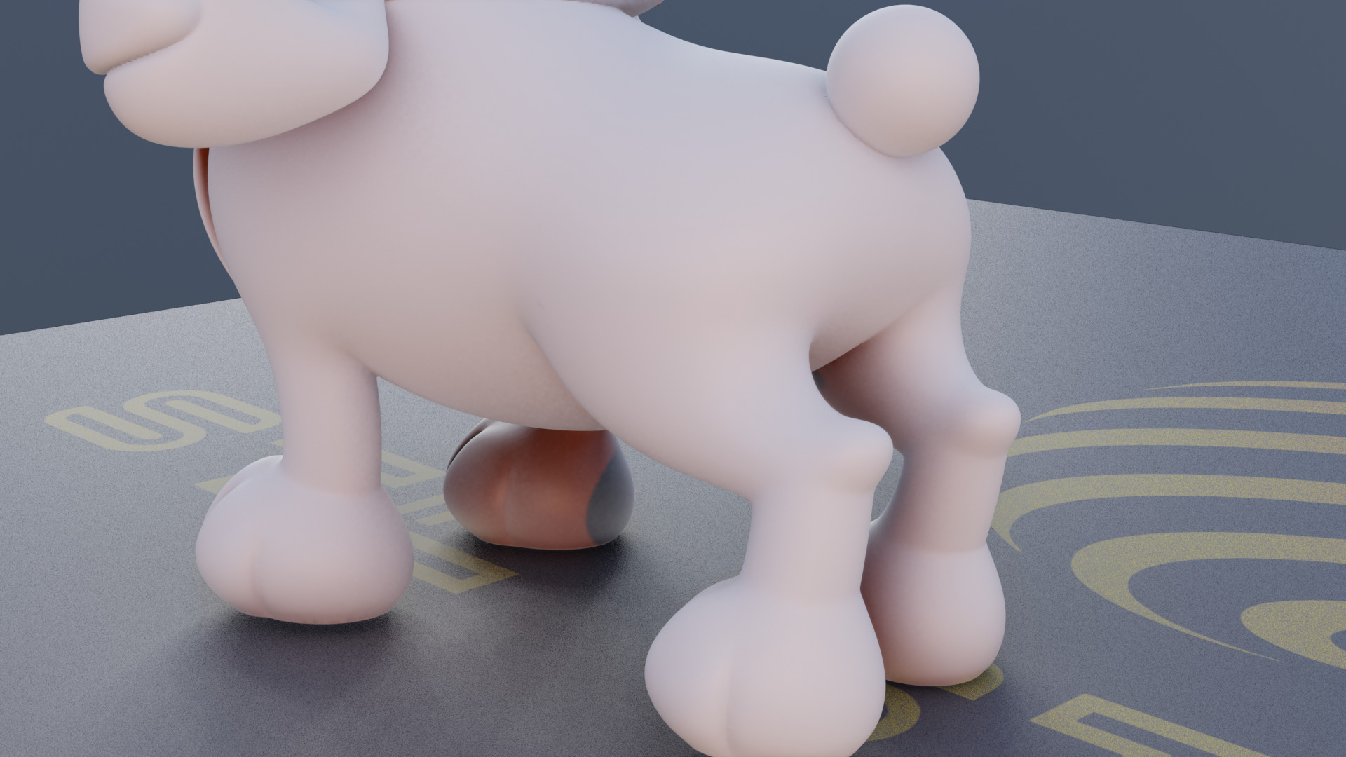 Christmas Reindeer 3D Printable Holiday Decor Model 3D print model_3