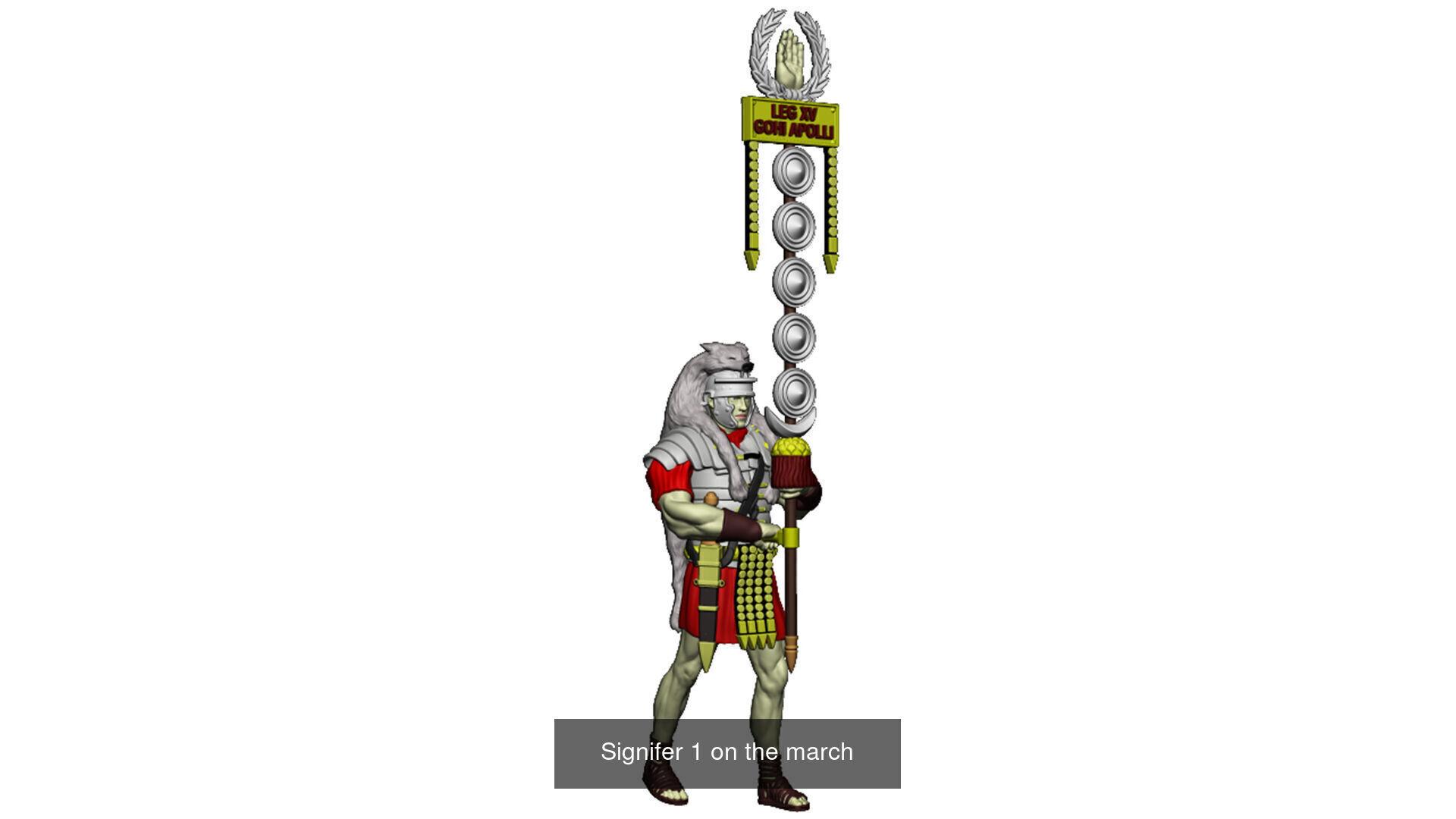 S P Q R  - EAGLE OF THE LEGION I 3D Model Collection_86