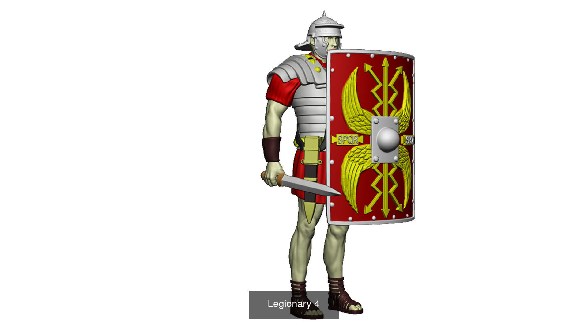 S P Q R  - EAGLE OF THE LEGION I 3D Model Collection_71