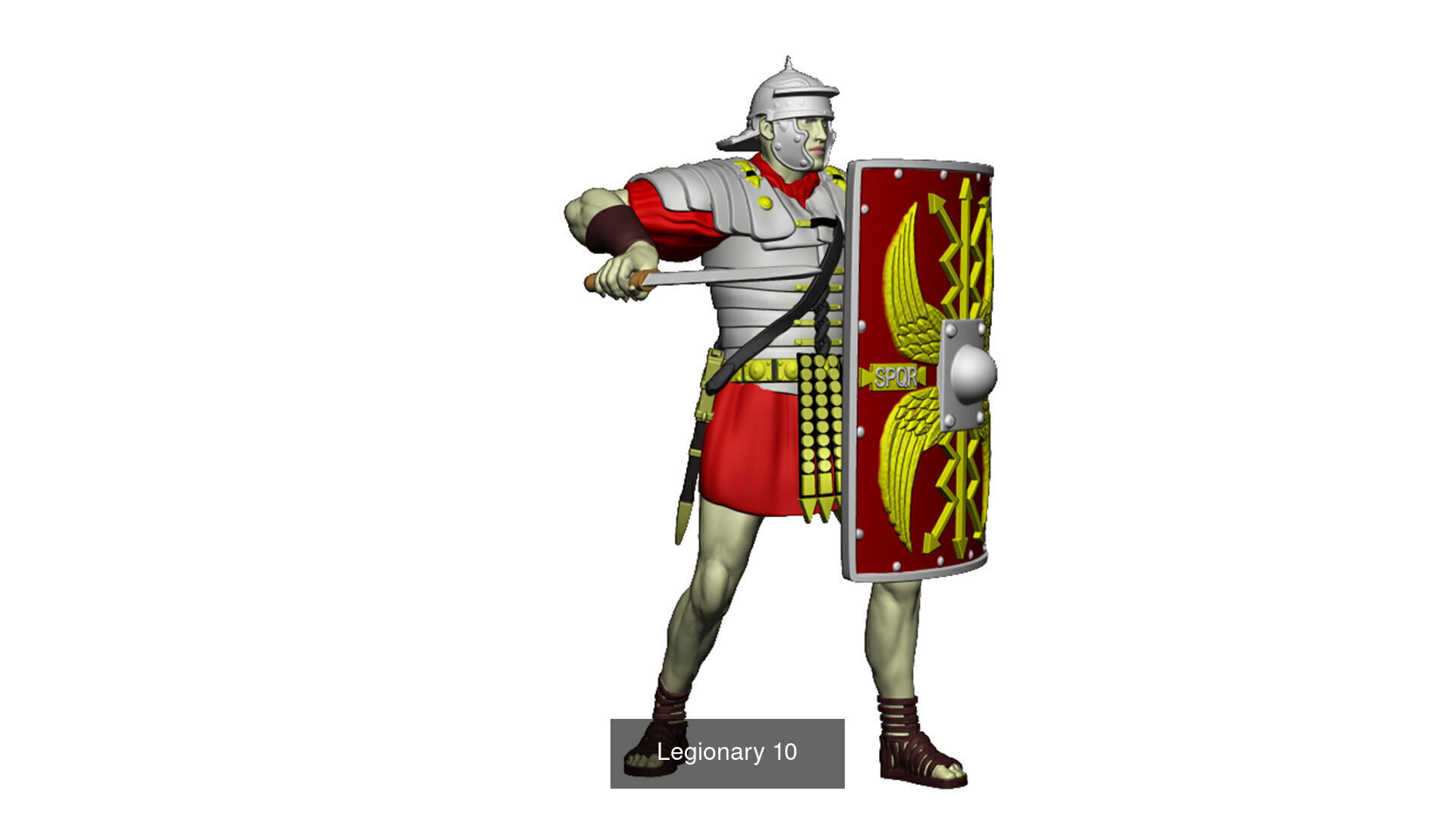 S P Q R  - EAGLE OF THE LEGION I 3D Model Collection_77