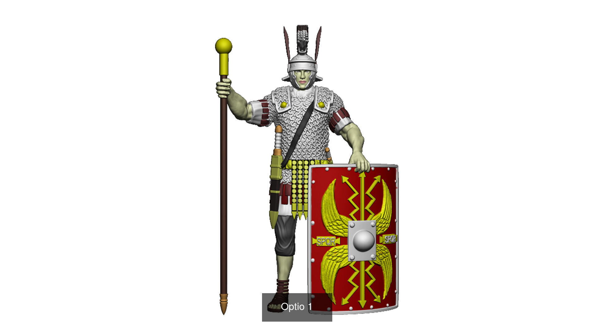 S P Q R  - EAGLE OF THE LEGION I 3D Model Collection_47