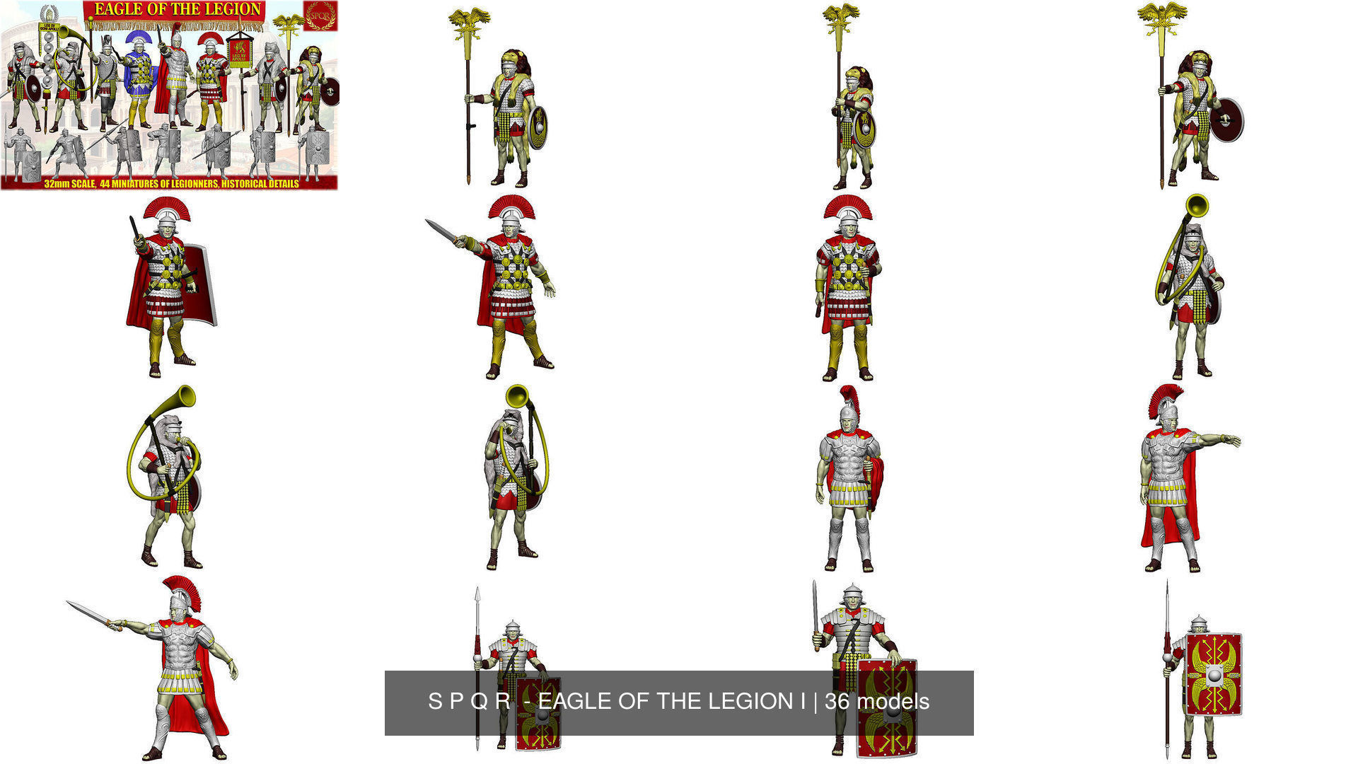 S P Q R  - EAGLE OF THE LEGION I 3D Model Collection_48