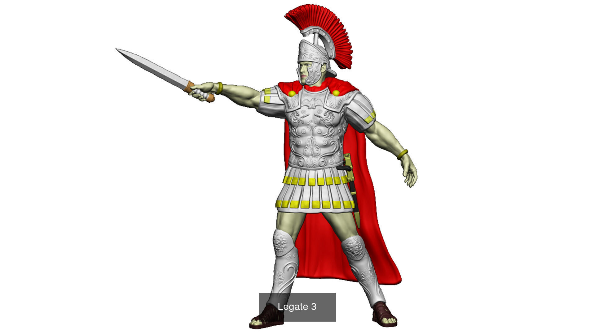 S P Q R  - EAGLE OF THE LEGION I 3D Model Collection_67