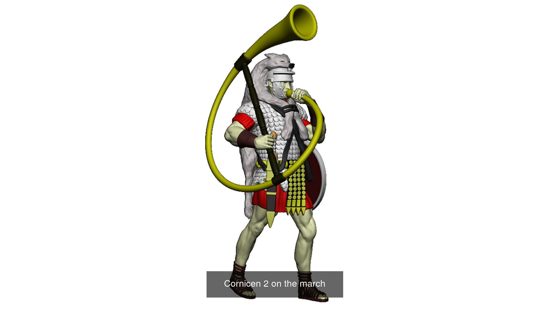 S P Q R  - EAGLE OF THE LEGION I 3D Model Collection_63