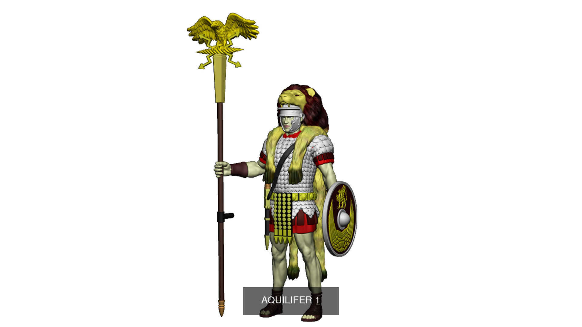 S P Q R  - EAGLE OF THE LEGION I 3D Model Collection_56