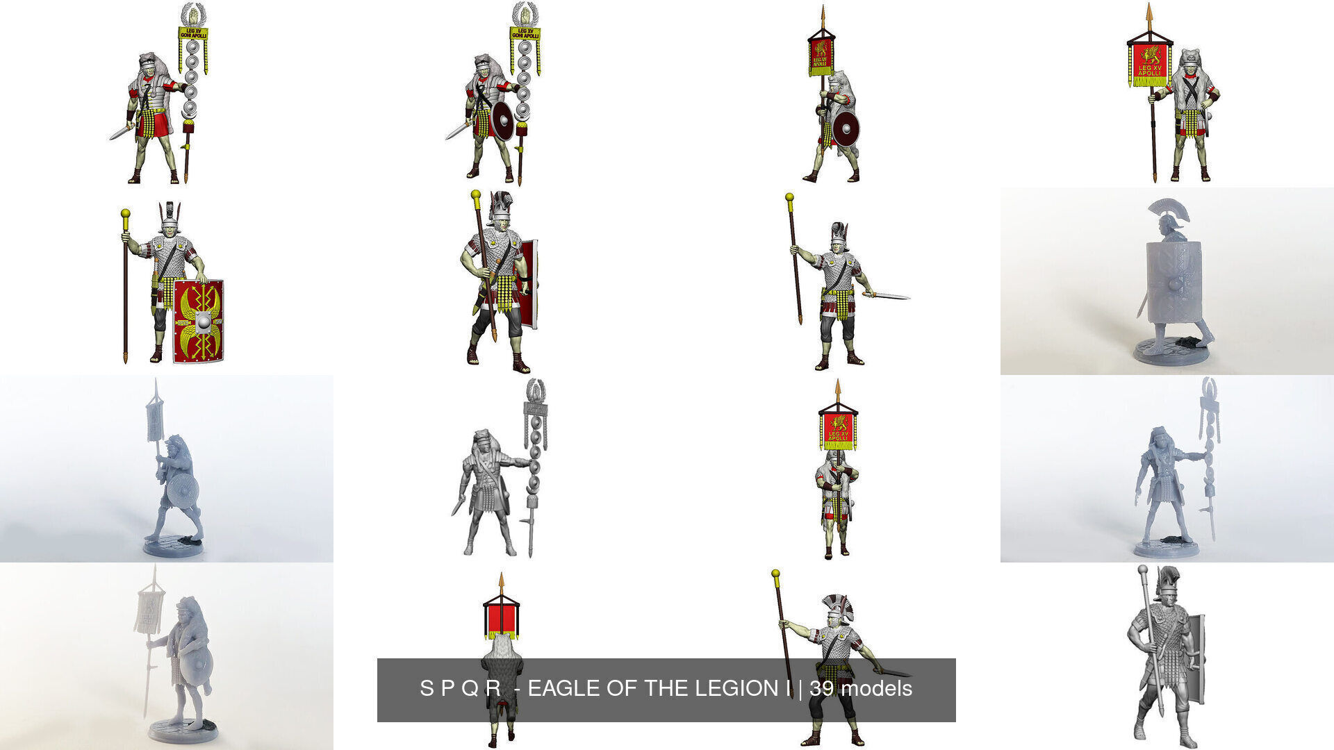 S P Q R  - EAGLE OF THE LEGION I 3D Model Collection_44