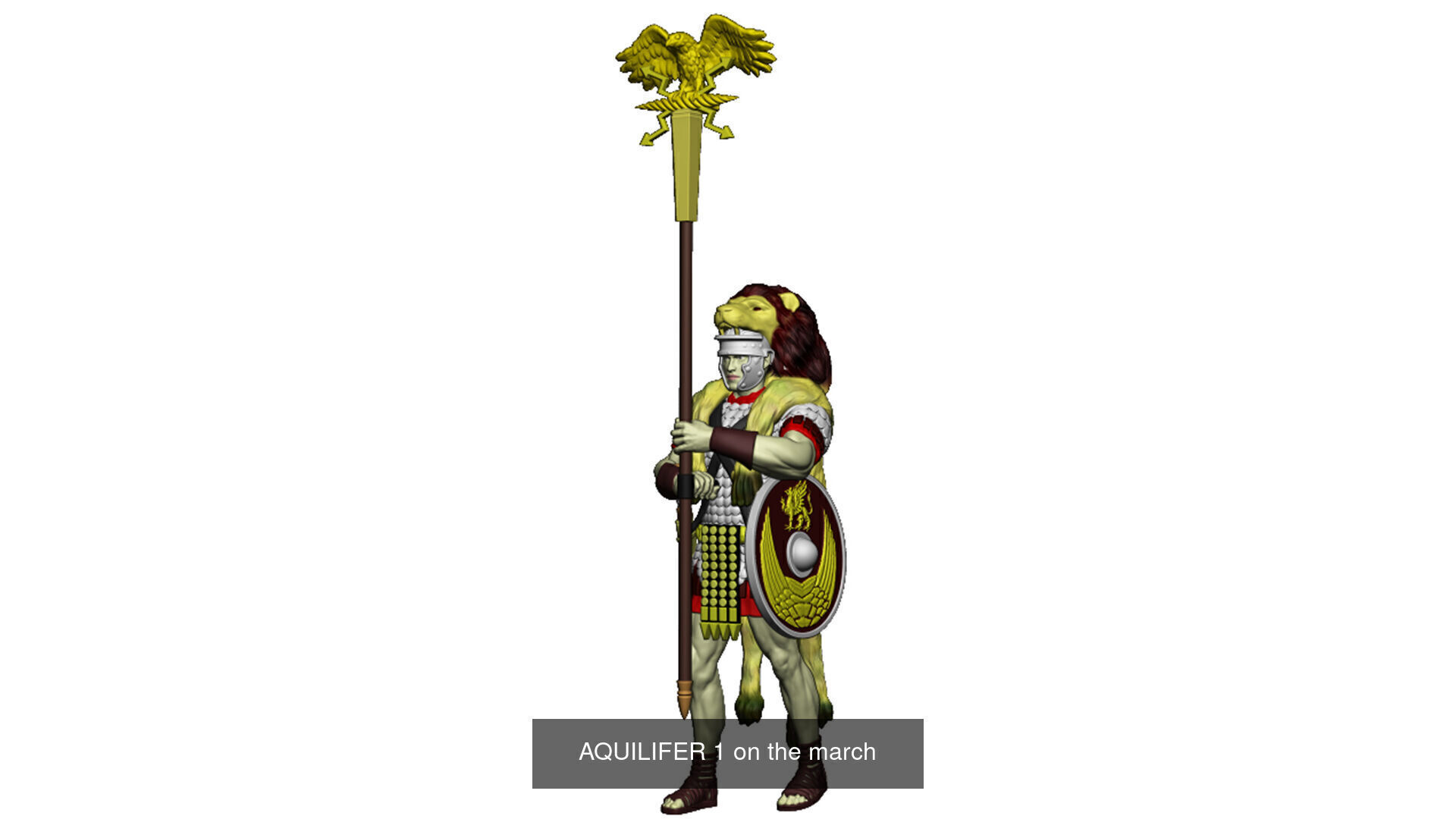 S P Q R  - EAGLE OF THE LEGION I 3D Model Collection_57