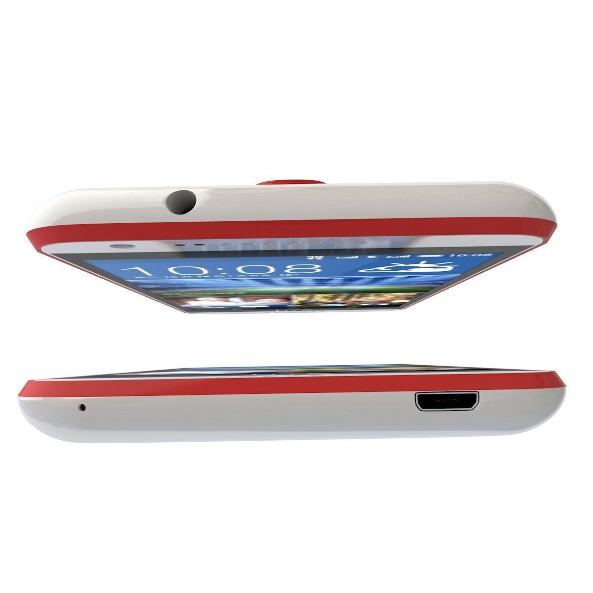 HTC Desire 820 Mini Red 3D model_7
