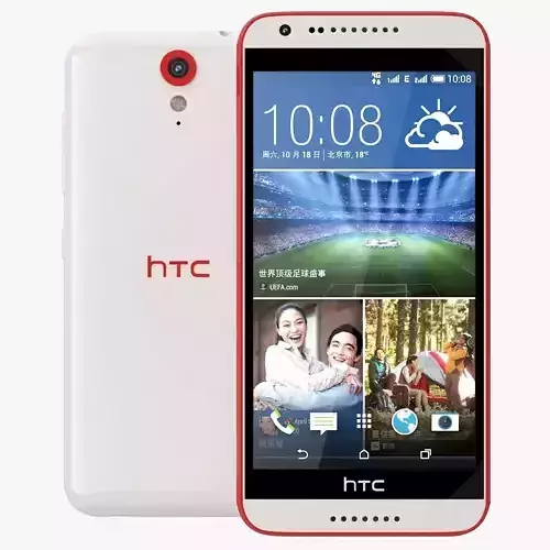 HTC Desire 820 Mini Red 3D model