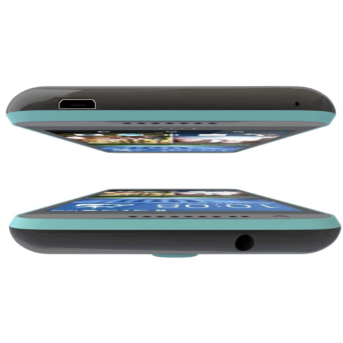 HTC Desire 820 Mini sky blue 3D model_7