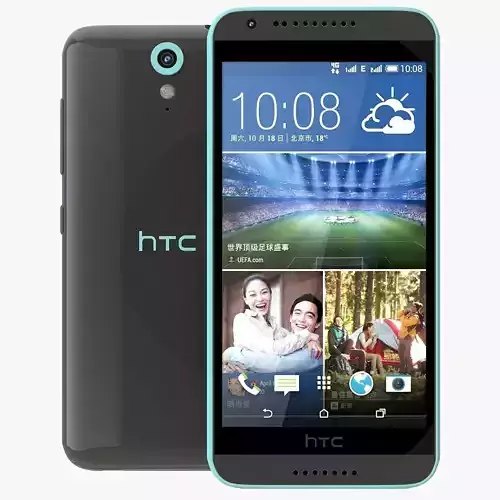 HTC Desire 820 Mini sky blue 3D model