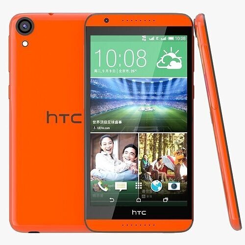 HTC Desire 820 Monarch Orange 3D model