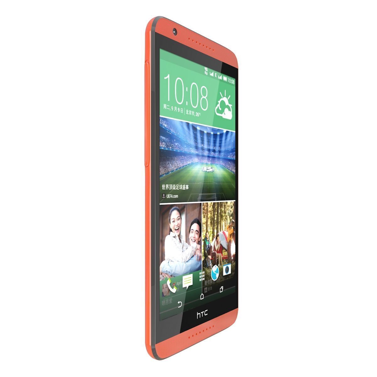 HTC Desire 820 Monarch Orange 3D model_6