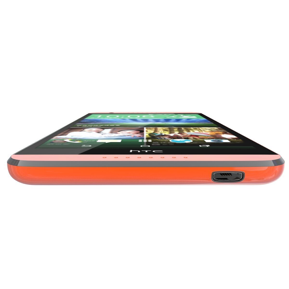 HTC Desire 820 Monarch Orange 3D model_8