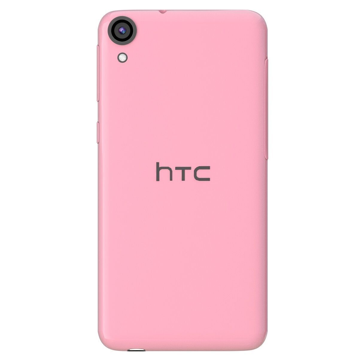 HTC Desire 820 pink 3D model_4