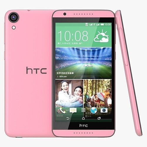 HTC Desire 820 pink 3D model