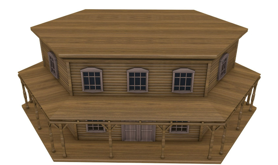 Large Western Collection 3D model_28