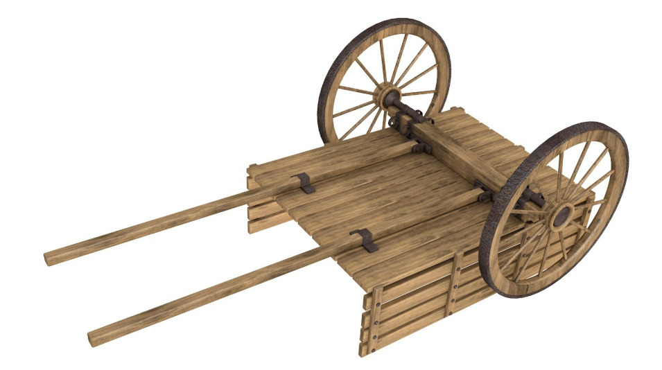 Large Western Collection 3D model_23