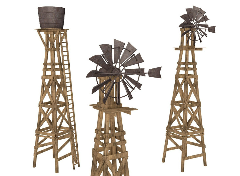 Large Western Collection 3D model_20