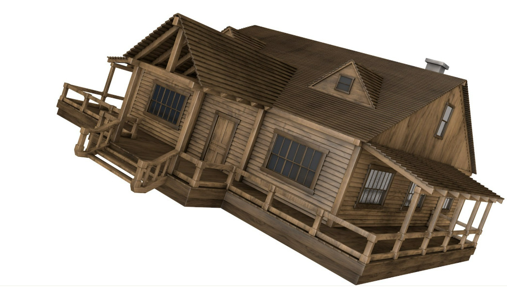 Large Western Collection 3D model_21