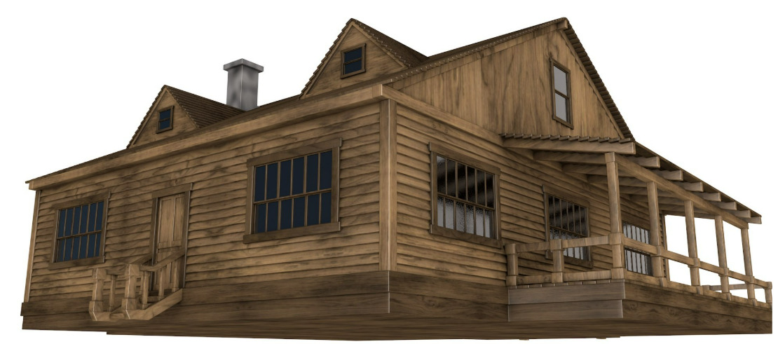 Large Western Collection 3D model_30