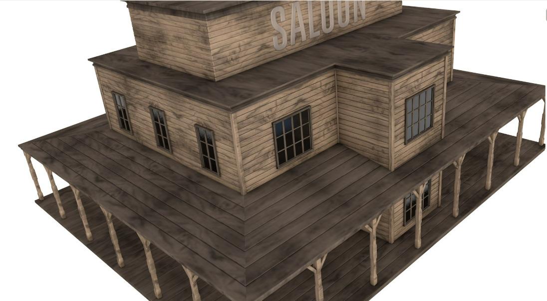 Large Western Collection 3D model_27