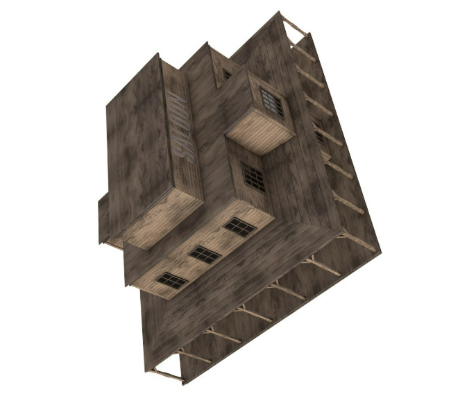 Large Western Collection 3D model_45