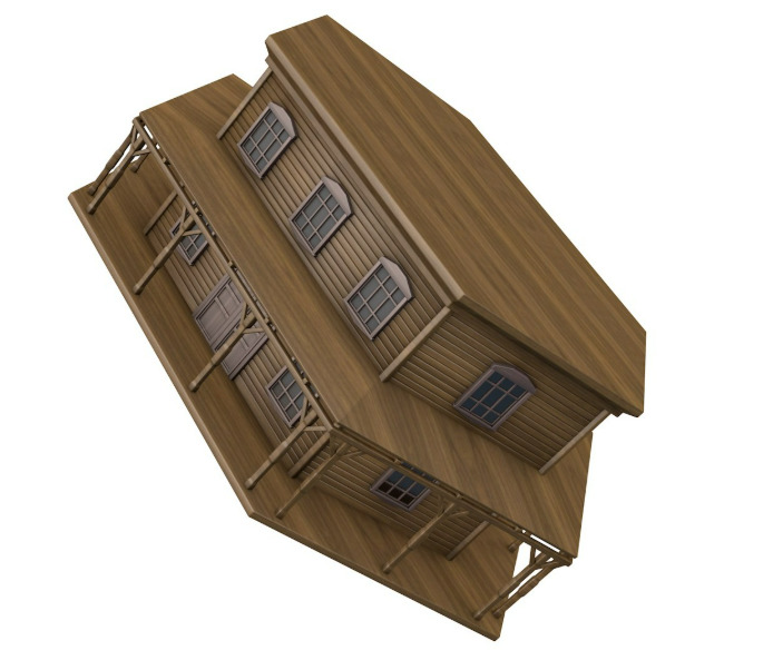 Large Western Collection 3D model_11