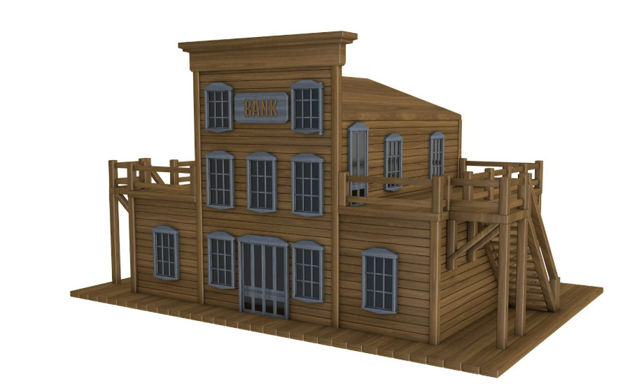 Large Western Collection 3D model_29