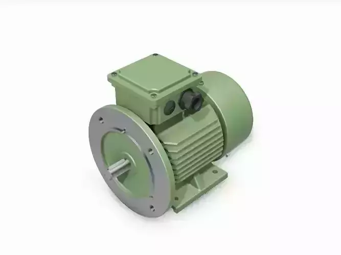 80 B35 Top IEC electric motor - 3D CAD model
