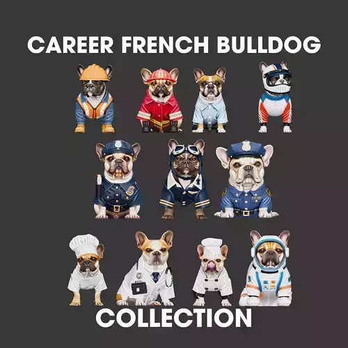 Career Bulldog Collection 3D print model