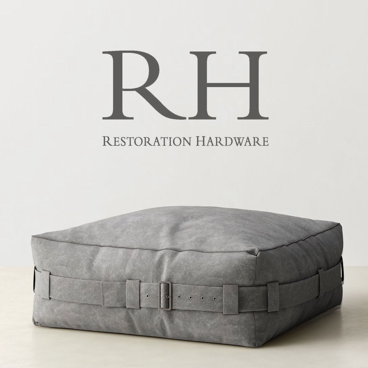 CARGO LOUNGE OTTOMAN 3D model_0