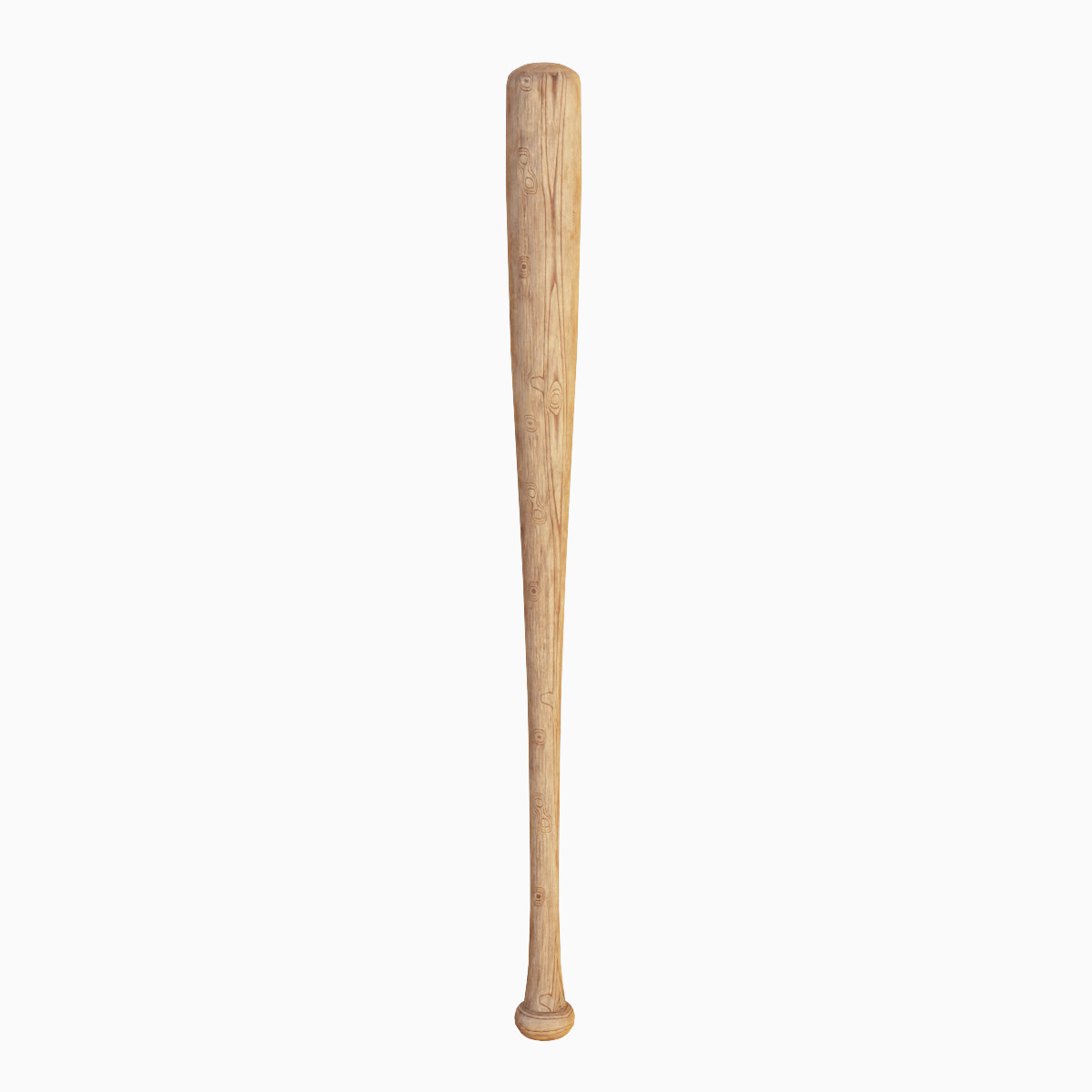 Baseball Bat 06 Low-poly 3D model_1