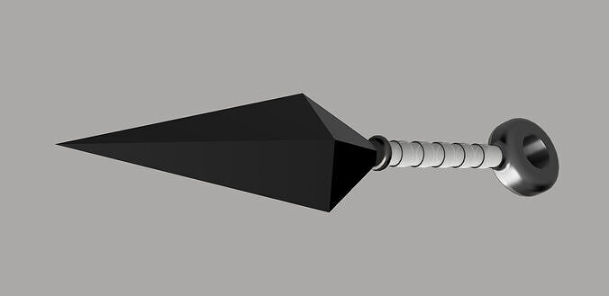 Kunai Knife 3D Model STL STEP Fusion 360 for Printing or Cosplay 3D print model