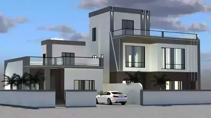 Modern Private Villa with Garage A11
