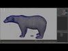 Polar Bear RIG XGEN CORE 3D model_1