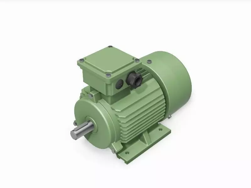 90L B3 Top IEC electric motor - 3D CAD model 3D model_0