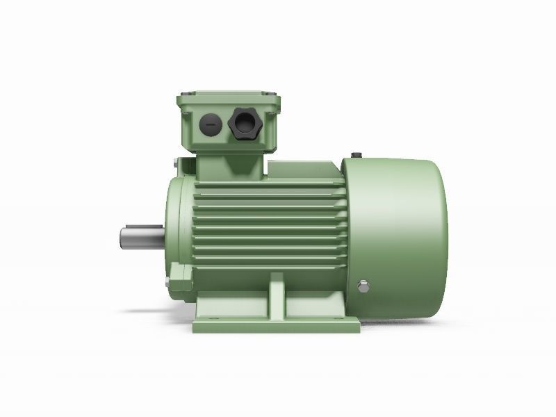 90L B3 Top IEC electric motor - 3D CAD model 3D model_2