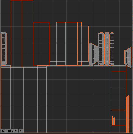 Trolley - Aluminum and Blue Leather - PBR 3D Model Low-poly 3D model_15