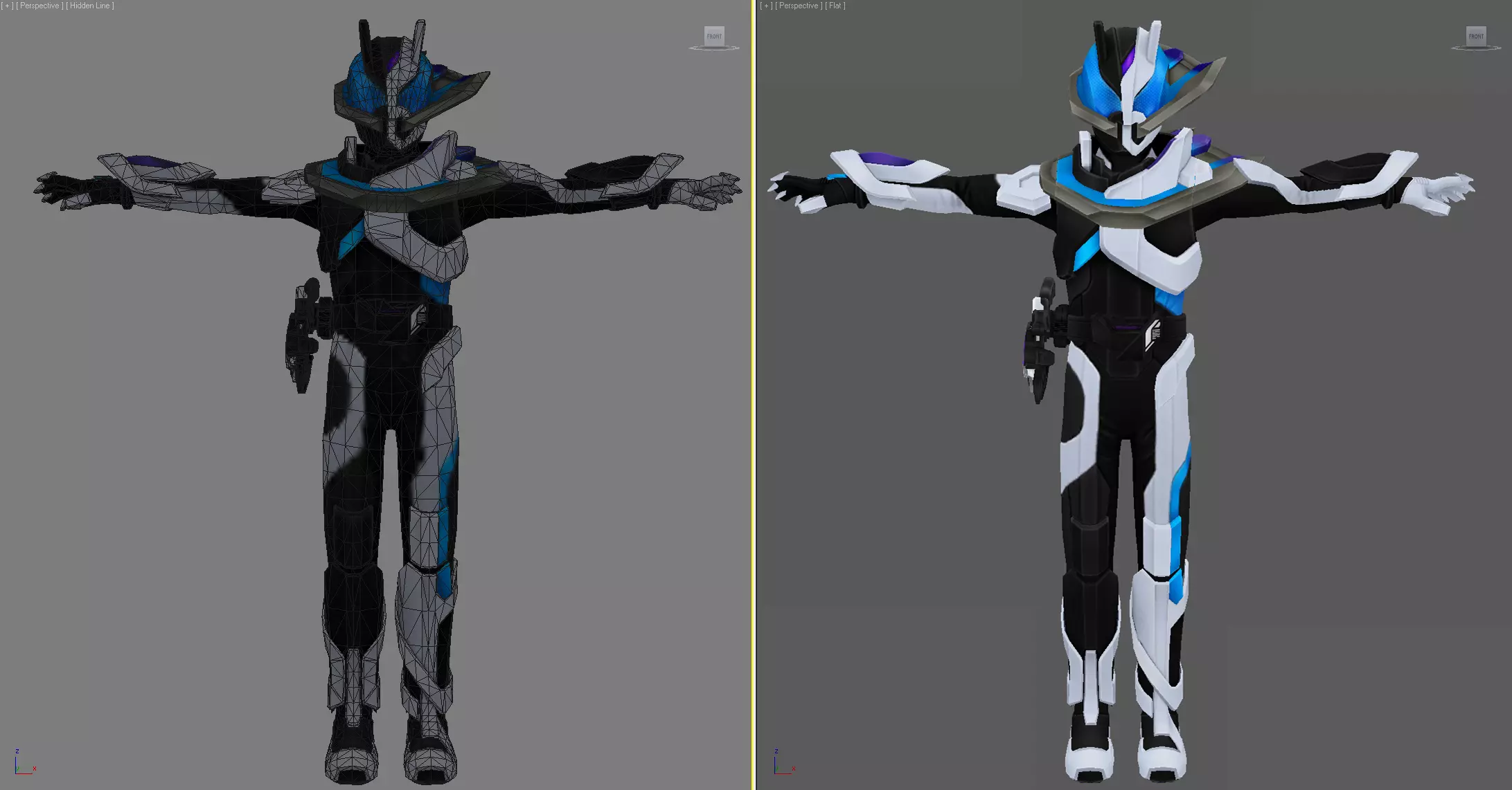 Kamen Rider Ziin 3d Model 3D model_0